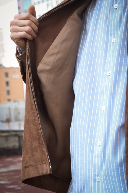 Graphpaper [Goat Suede Blouson]