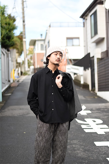 KANEMASA PHIL./カネマサフィル】36G Ideal Wool Shirt