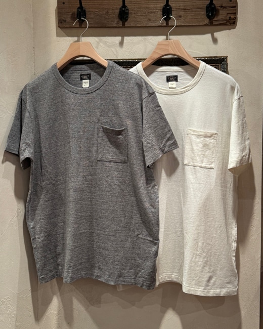 RRL/ダブルアールエル Garment-Dyed Pocket T-Shirt Two-Pack 20240710