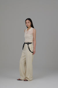 suspenders wide pants – louren store