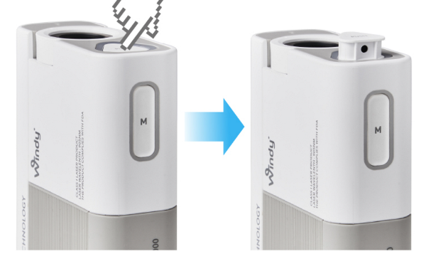 CaddyTalk Windy キャディトーク ウィンディ 「風」を実測できる