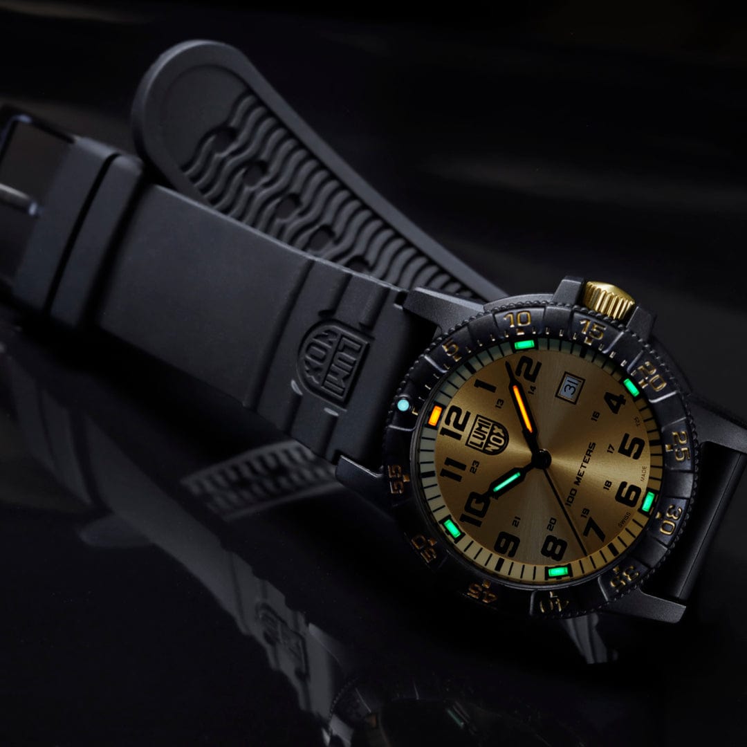 Leatherback SEA Turtle Giant, Outdoor Watch, Gold | Luminox Watches