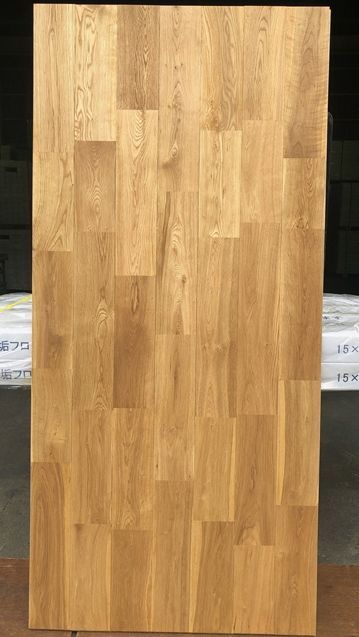 ナラ楢オークオイル塗装 自然塗装 幅広120 フローリング材 DIY