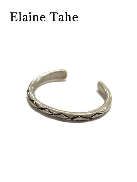 NAVAJO ナバホ TAHE シルバー 5連 ワイヤー バングル ブレスレット