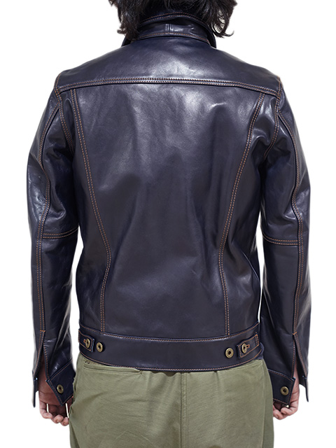 Y'2 LEATHER（ワイツーレザー） 】 インディゴホースGジャン ( 3rd