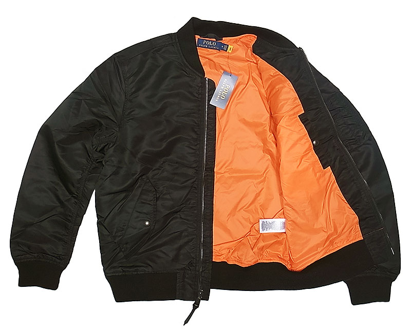 POLO Ralph Lauren MA-1 Bomber Jacket ポロ・ラルフローレン MA-1 BK