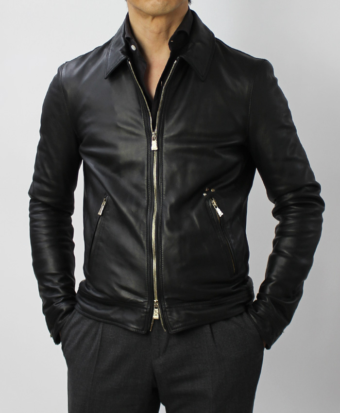 程よく艶めくオトコらしさはレザーでね / Delan（デラン / ディラン