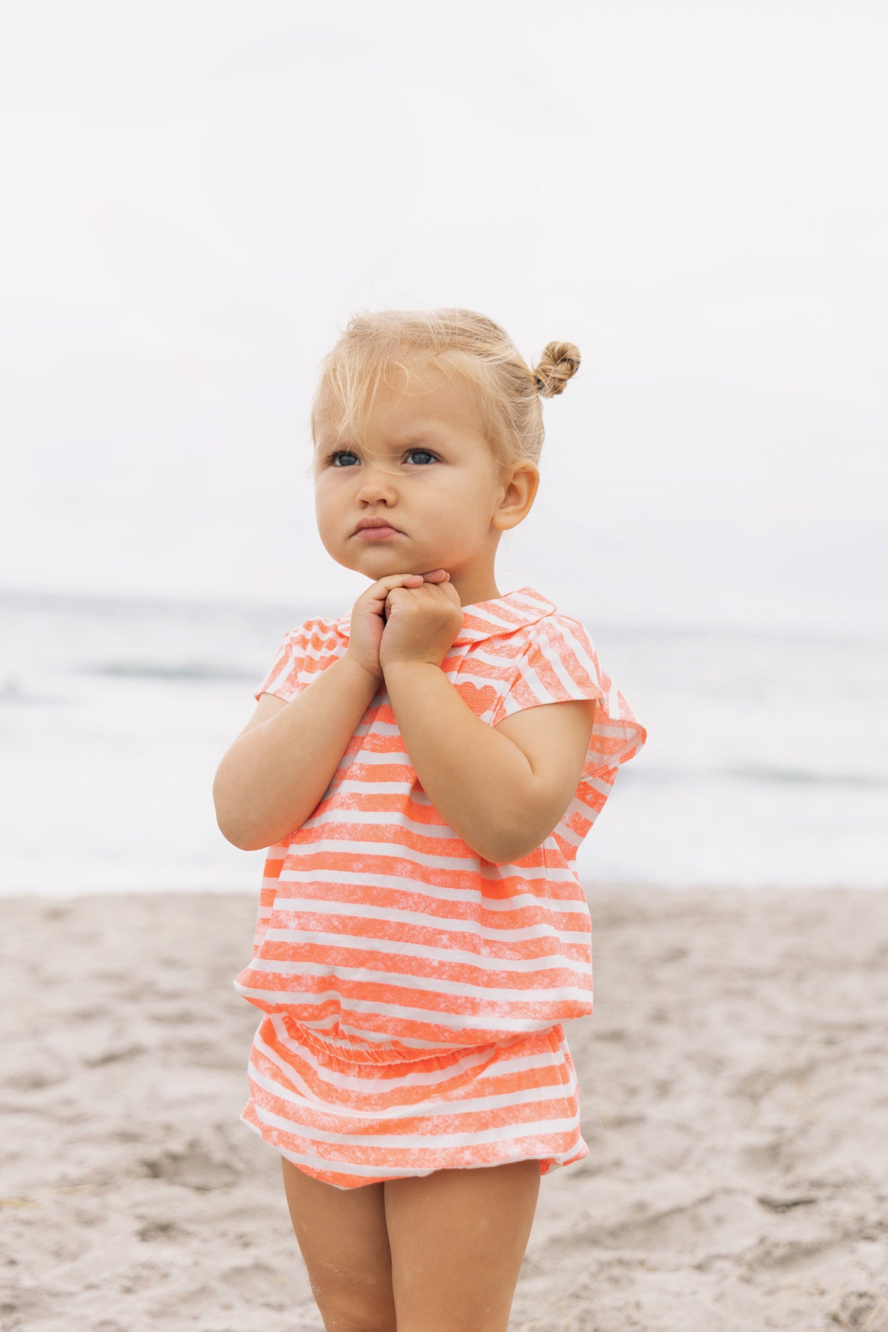 KIN & KIN NEON PINK STRIPE ROMPER – Luibelle