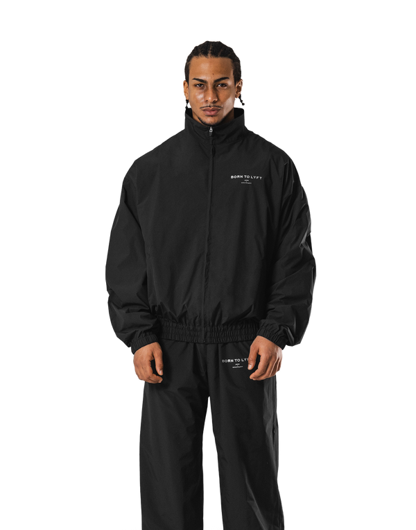 BTL Logo Nylon Jacket - Black – LÝFT
