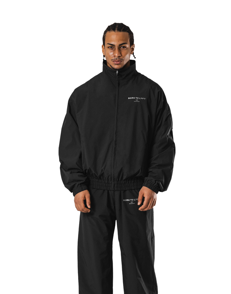 BTL Logo Nylon Jacket - Black – LÝFT