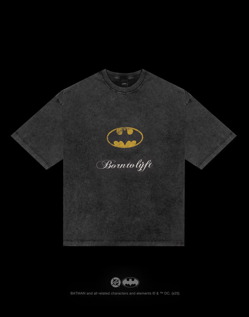 BATMAN / Bat Signal Vintage Big T-Shirt - Black – LÝFT
