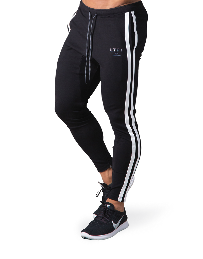 LYFT Stretch 2 Line Pants - Black – LÝFT