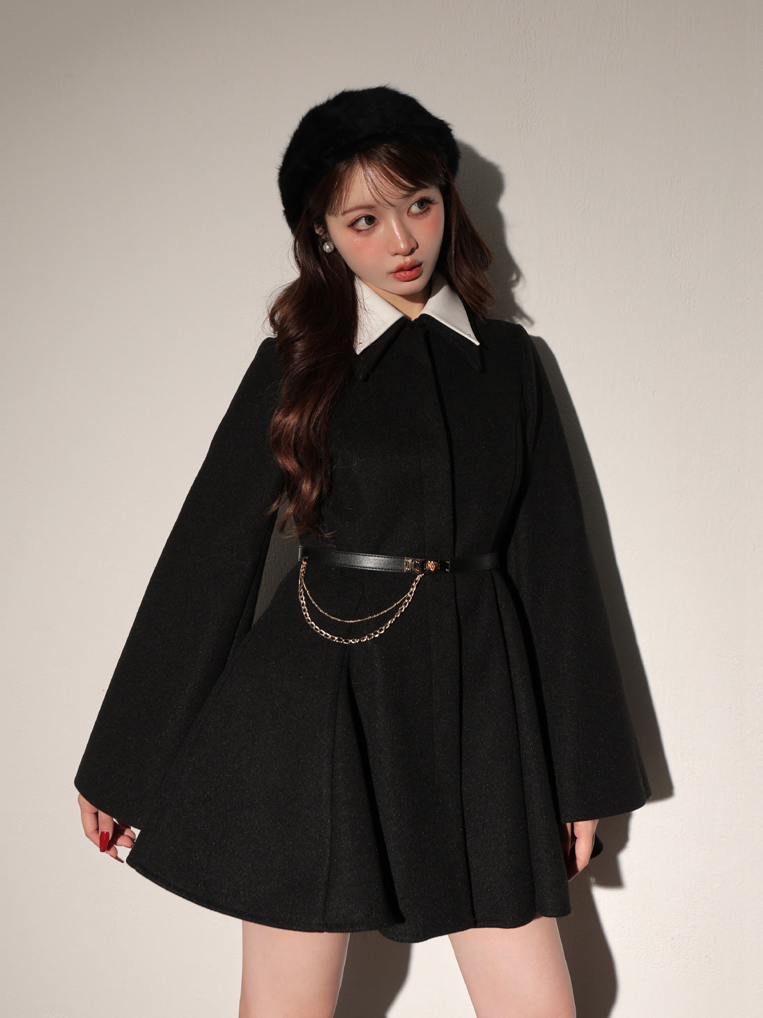 Convertible flare coat(eme10554) – M me eme