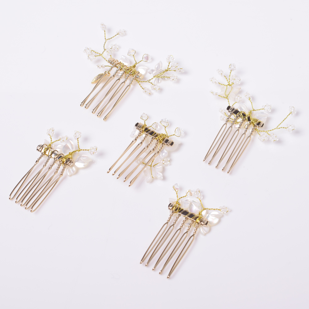 KAPULI 5COMB(カプリ5コーム)(オフ×ゴールド)orgablanca(オルガ