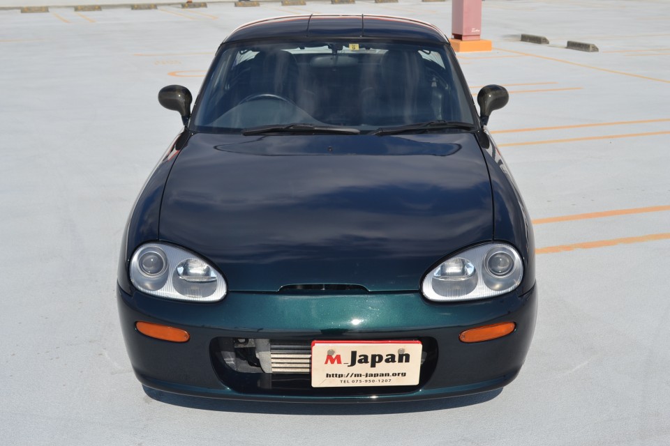 カプチーノ 5MT PW センター出しマフラー スズスポ車高調｜エム