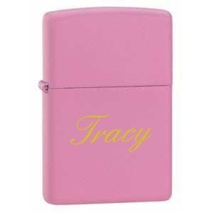 Amazon.com: Personalized Matt Pink Zippo Lighter - Fee Laser