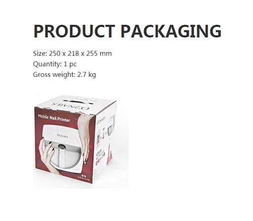 Amazon.co.jp: 3D ネイルマシン O2NAILS V11 ポータブルネイル