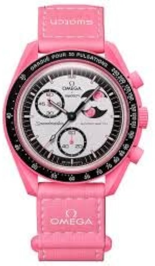 Swatch Moonswatch Omega x Mission to the Pink Moonphase Pink Watch