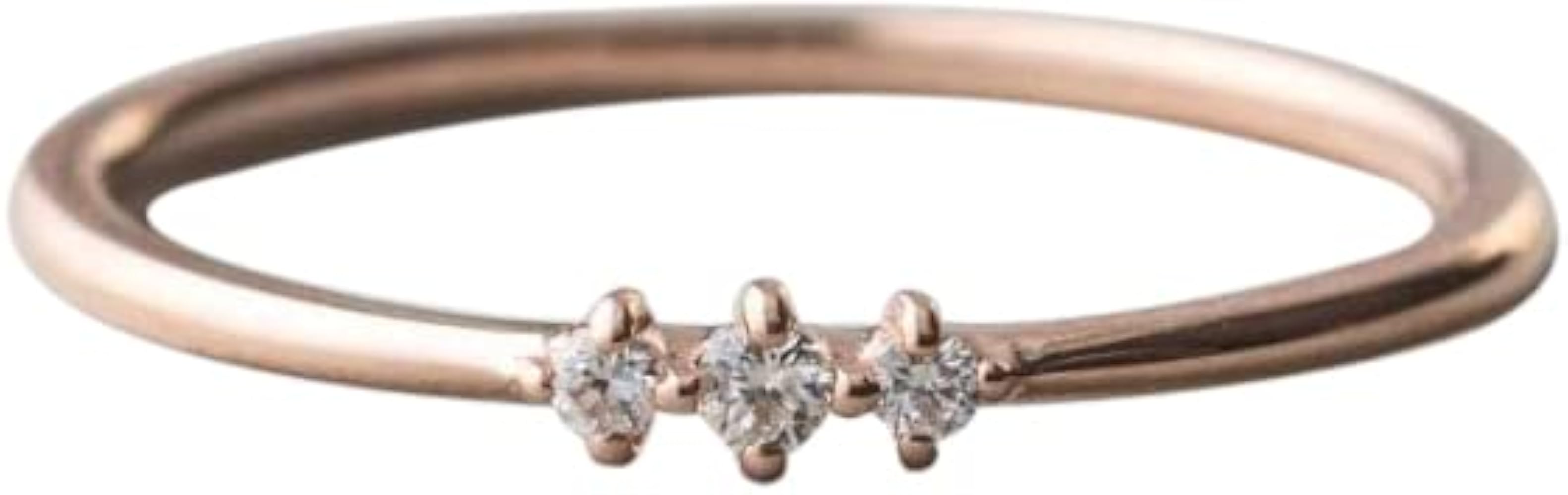 Amazon | (エテ) ete K10PG ダイヤモンド ピンキーリング 720944 1号