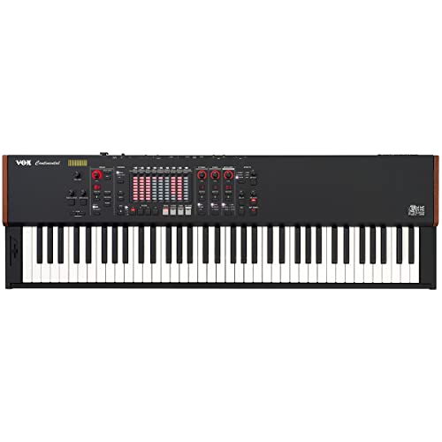 Amazon | VOX ステージキーボード VOX Continental 73 BK Nutube搭載