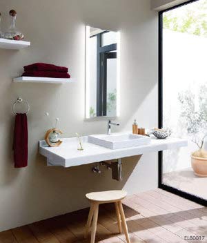 Amazon.co.jp: TOTO LED照明付鏡 【EL80016】 化粧照明タイプ トイレ