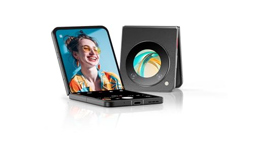 Amazon | nubia Flip 5G ブラック 折りたたみスマホ 6.9インチAMOLED