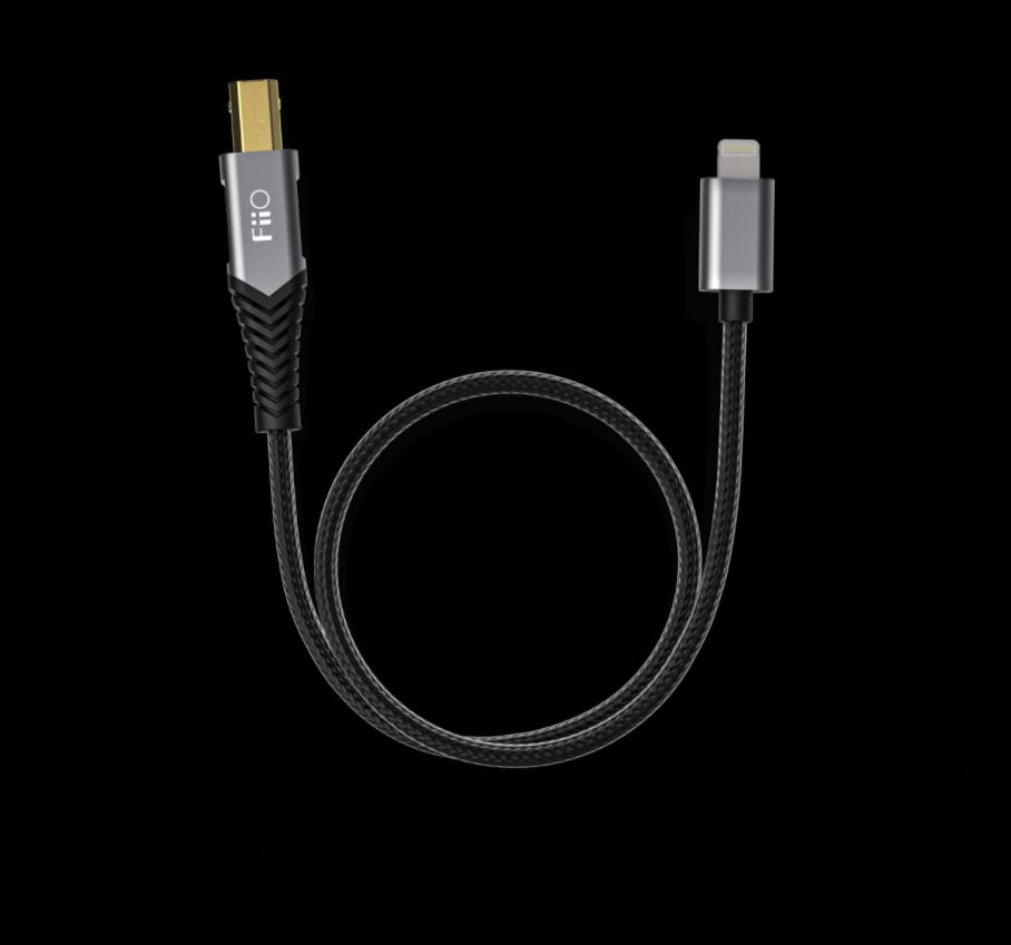 Amazon | FiiO LD-LT1 タイプBからLightning OTGケーブル ナイロン