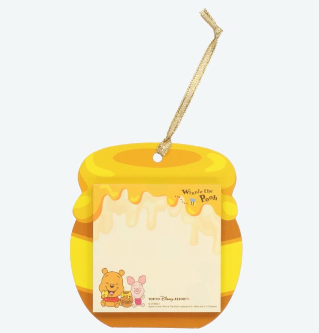 Amazon.co.jp: くまのプーさん ふせん メモ 2絵柄 東京ディズニー