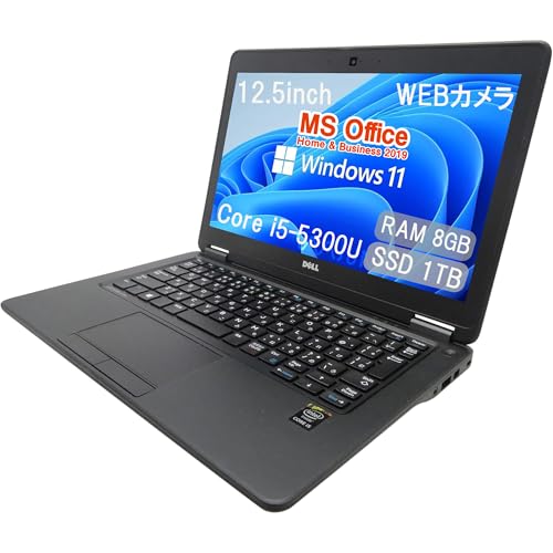Amazon.co.jp: 【整備済み品】デル ノートPC E7250 / 12.5型 / Win 11