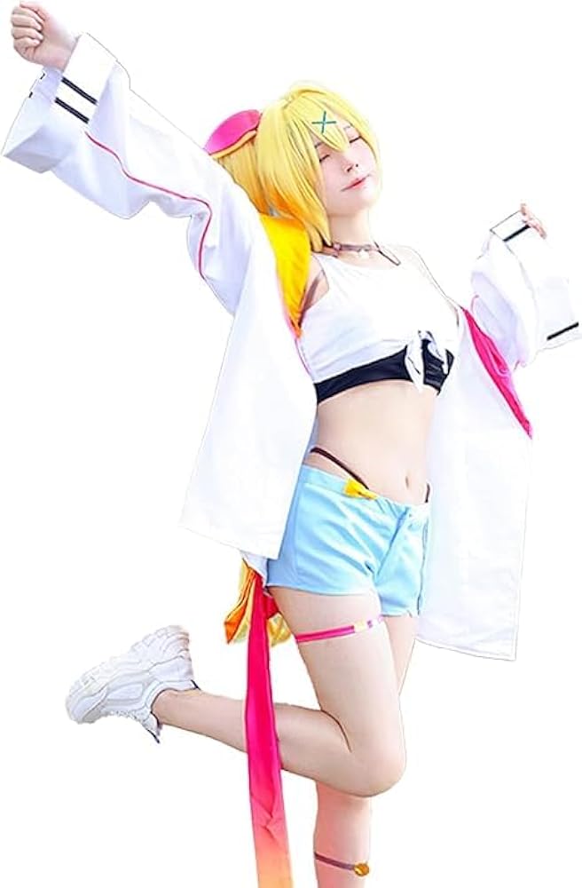 Amazon.co.jp: [DozingCat] [即納]星川サラ コスプレ 織姫星 ハーフ