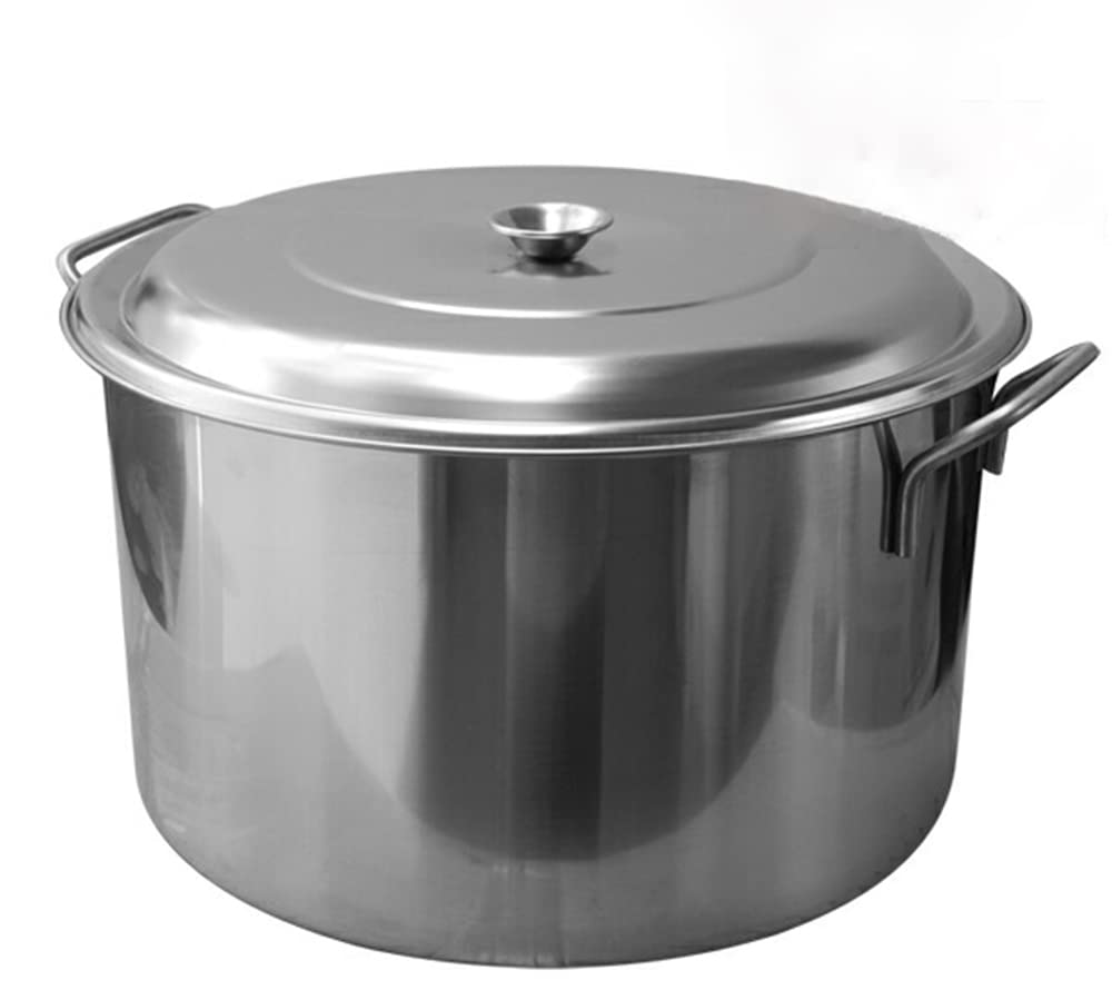 Amazon｜寸胴鍋 ステンレス 34.5cm 21L 業務用 家庭用 ステンレス製 蓋