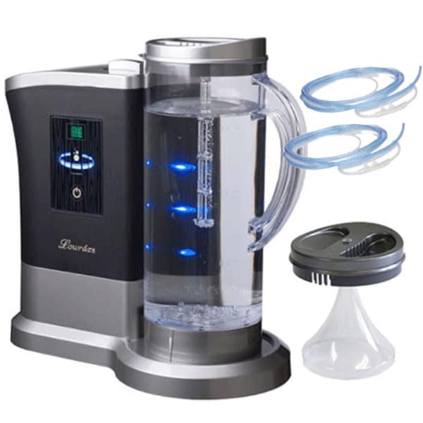 Amazon | 高濃度水素水生成器 ルルドプレミアム 本体 シャインシルバー