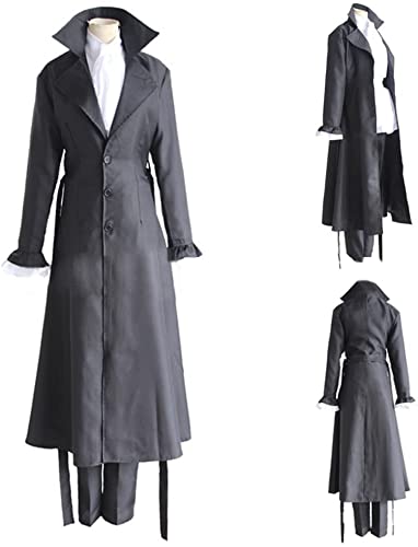 Amazon.co.jp: QOQOUO_COS 文豪ストレイドッグス風 文スト 芥川龍之介