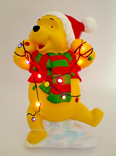 Amazon | [海外限定] ライトアップ ディズニー クリスマス サンタ くま