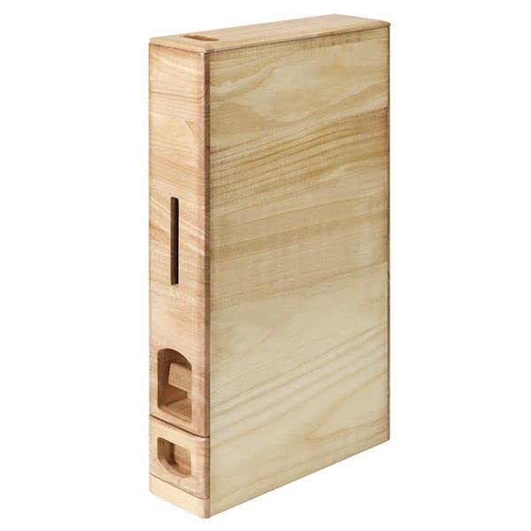 Amazon｜米びつ 10kg用 桐製 スリム 幅12cm キャスター付き スリム