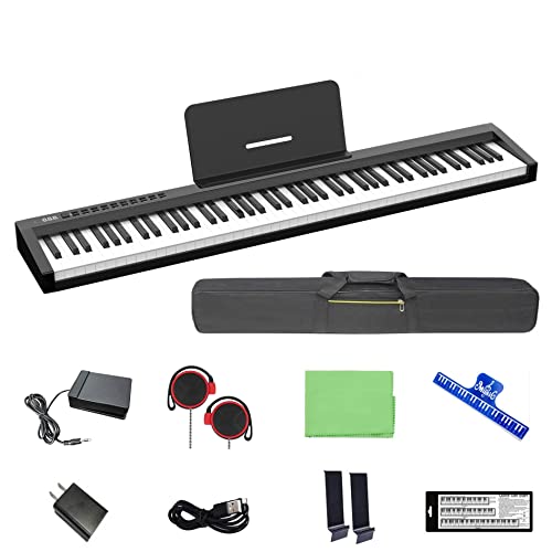 Amazon | トモイ TOMOI 2018年8月 電子ピアノ 88鍵盤 ペダル 譜面台