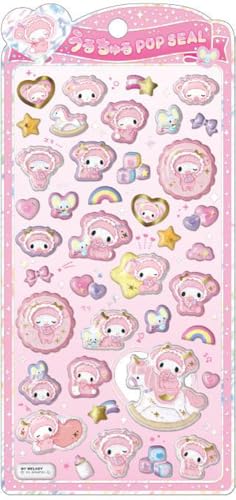 Amazon | クラックス CRUX うるちゅる ポップシール マイメロディ