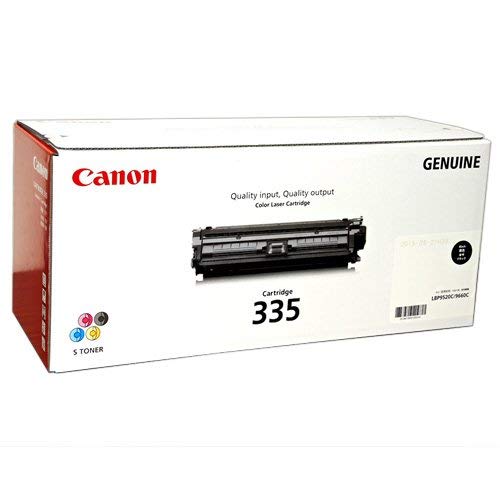 Amazon.co.jp: CANON 国内純正トナーカートリッジ335 ブラック CRG