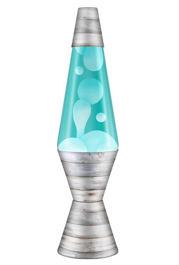 Amazon.co.jp : ラバライト 2495 Lava Light Lamp White Wax Teal