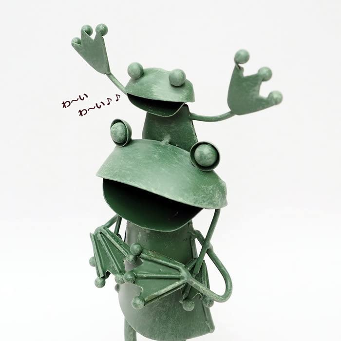 Amazon.co.jp: Murataya Sangyo Frog Figurine Frog Shoulder Car
