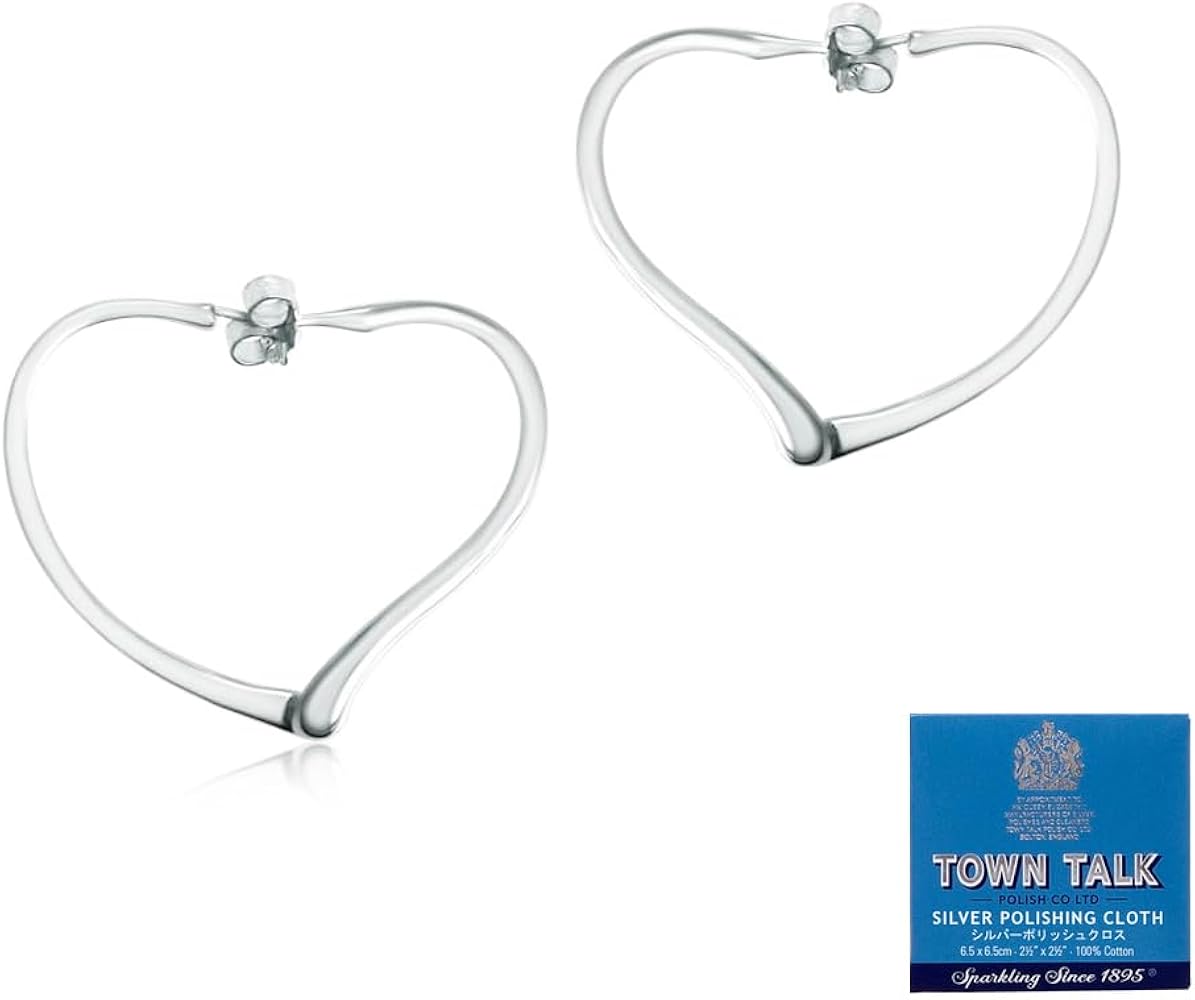 Amazon.co.jp: TIFFANY＆Co. ティファニー ピアス オープン ハート