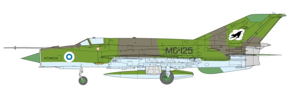 Amazon | プラッツ 1/48 フィンランド空軍 MiG-21 bis フィッシュ