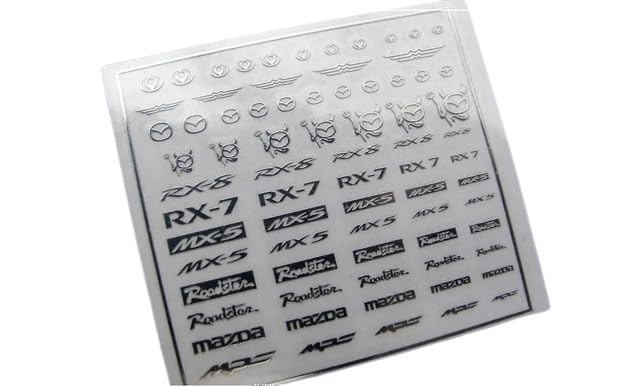 Amazon | ZoomOn ZD028 1/24-1/43 マツダメタルステッカー