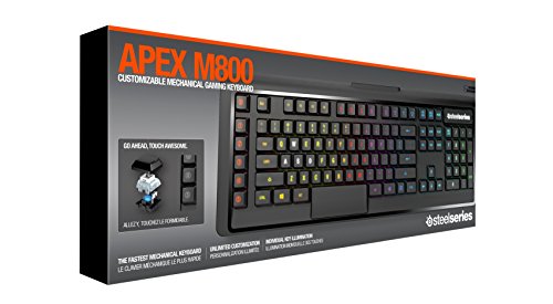 Amazon.co.jp: SteelSeries Apex M800 Mechanical Gaming Keyboard JP