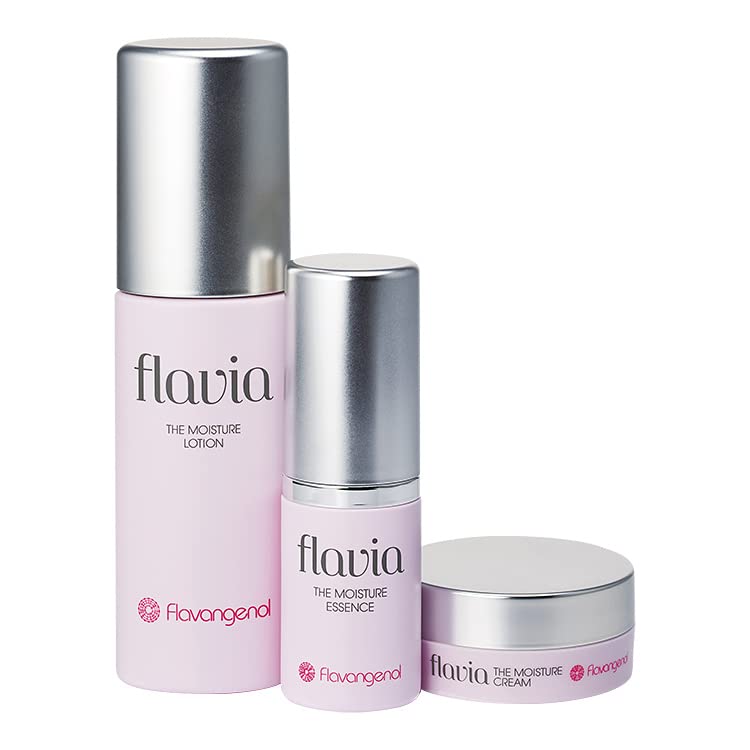 Amazon.co.jp: ザ モイスチャー 基本3点セット フラビア 高濃度