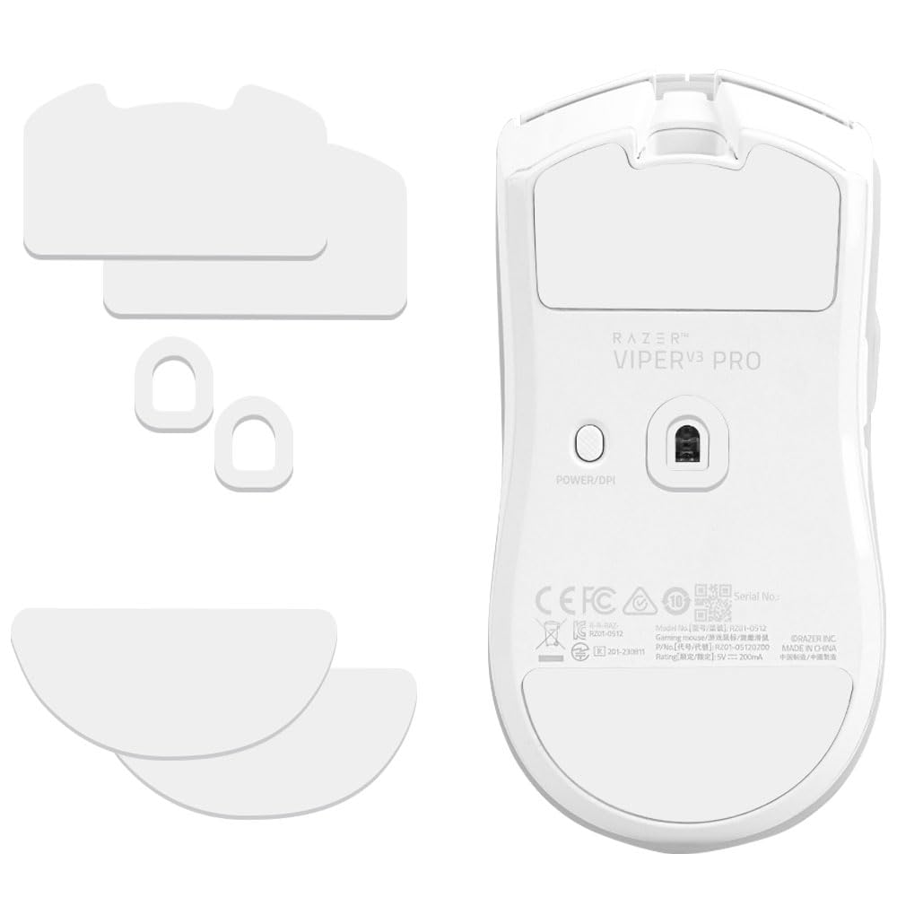 Amazon | (2セット入り)LAZIRO マウスソール Razer Viper V3 Pro 用