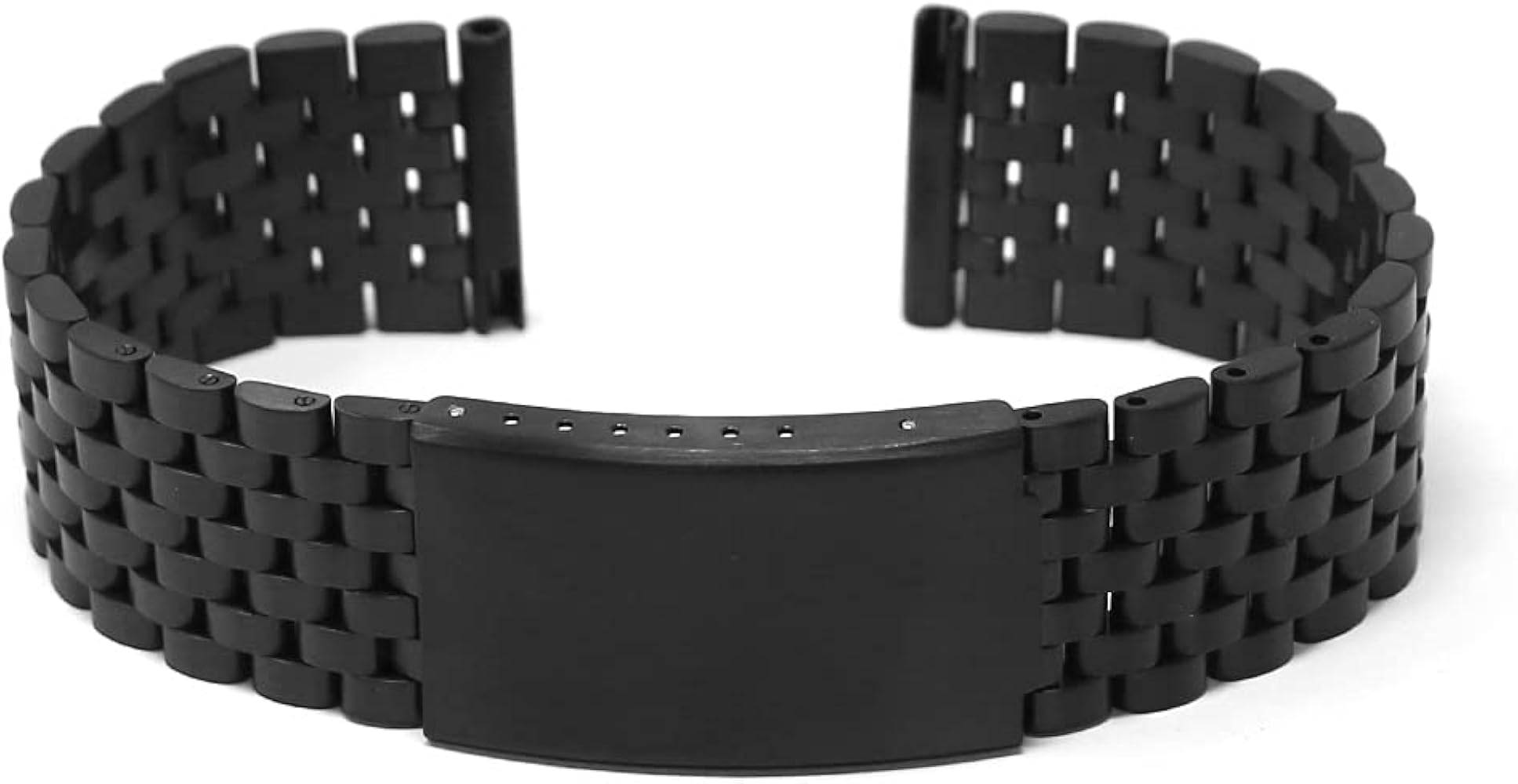 Amazon.com: StrapsCo Stainless Steel Vintage Beads of Rice Quick