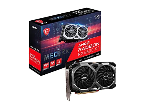 Amazon | MSI Radeon RX 6600 XT MECH 2X 8G OCV1 グラフィックス