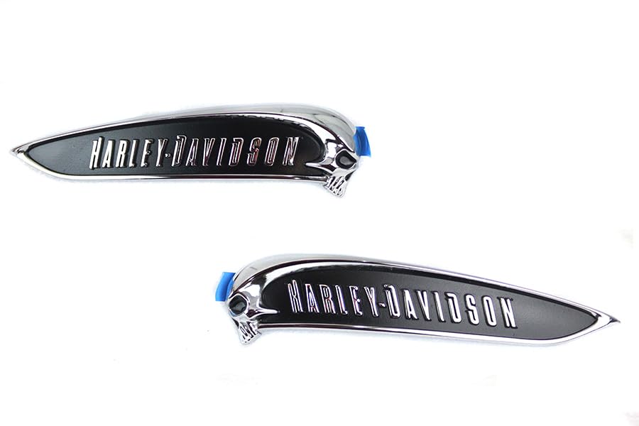 Amazon | ハーレー スカル タンク エンブレム セット 380014-192 [並行