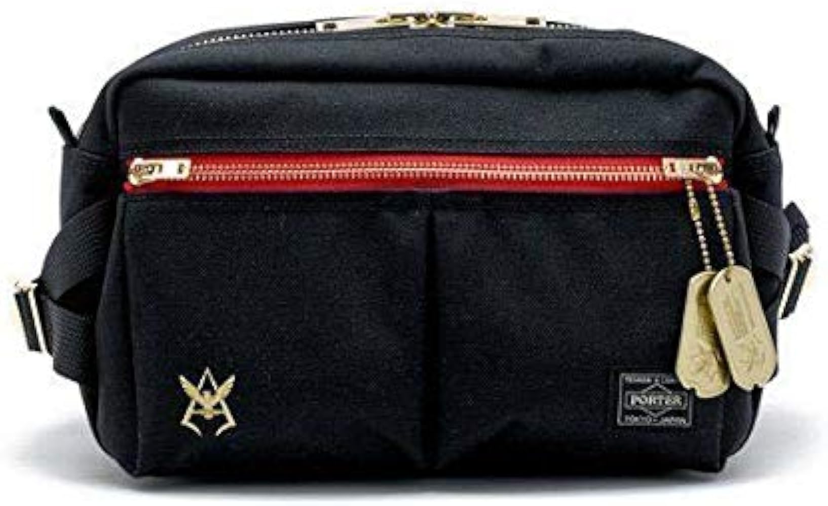 Amazon.co.jp: STRICT-G×PORTER ウエストバッグ シャアモデル 機動戦士